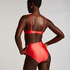 Luxe formpressad bikiniöverdel med bygel Storlek E +, röd