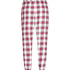 Petite Twill Check Pyjama pants, r&ouml;d