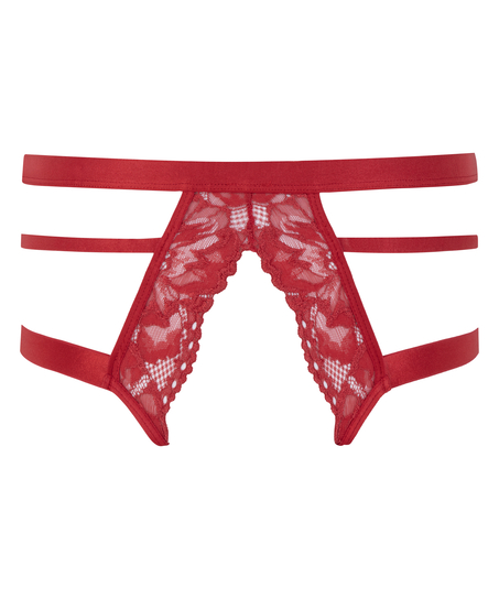 Brazilian-trosa med öppen gren Jacky, röd