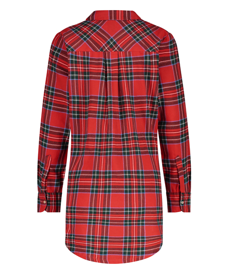 Nattlinne Menshirt Jersey, Röd