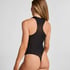 super soft cashmereblandad body, Svart