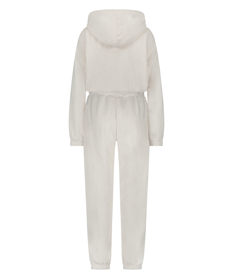 Onesie Fleece, Vit