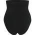 Sömlösa förstärkande Rio-briefs med hög midja, Svart
