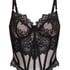 Bustier Zoe, Svart