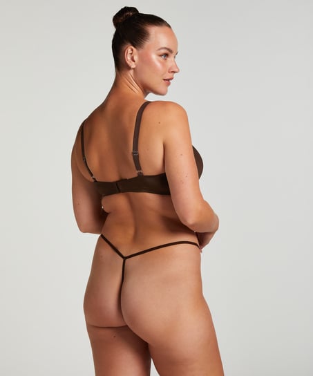 S&ouml;ml&ouml;s stringtrosa, Brun