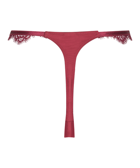 Violet högt skuren stringtrosa, Lila