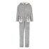 Fleece Onesie Kids, Grå