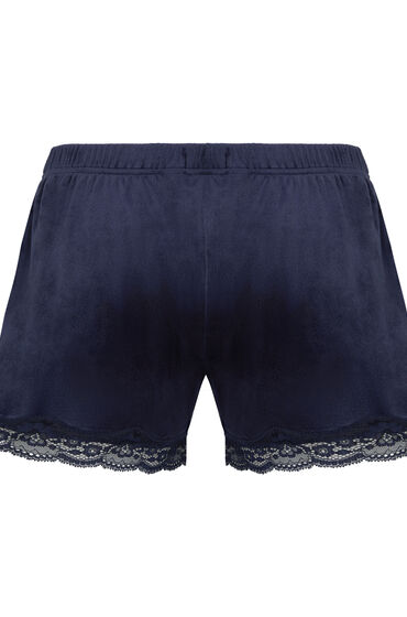 Hunkemöller Velour - och spetsshort mjukisshorts dam – bild 2
