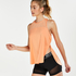 HKMX l&ouml;st sittande tanktop, Orange