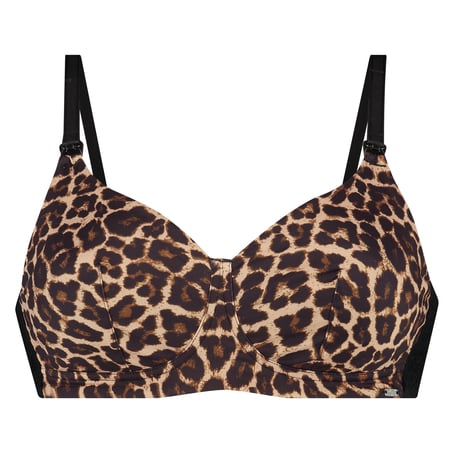 Icke-formpressad amnings-bh Alisa, Svart