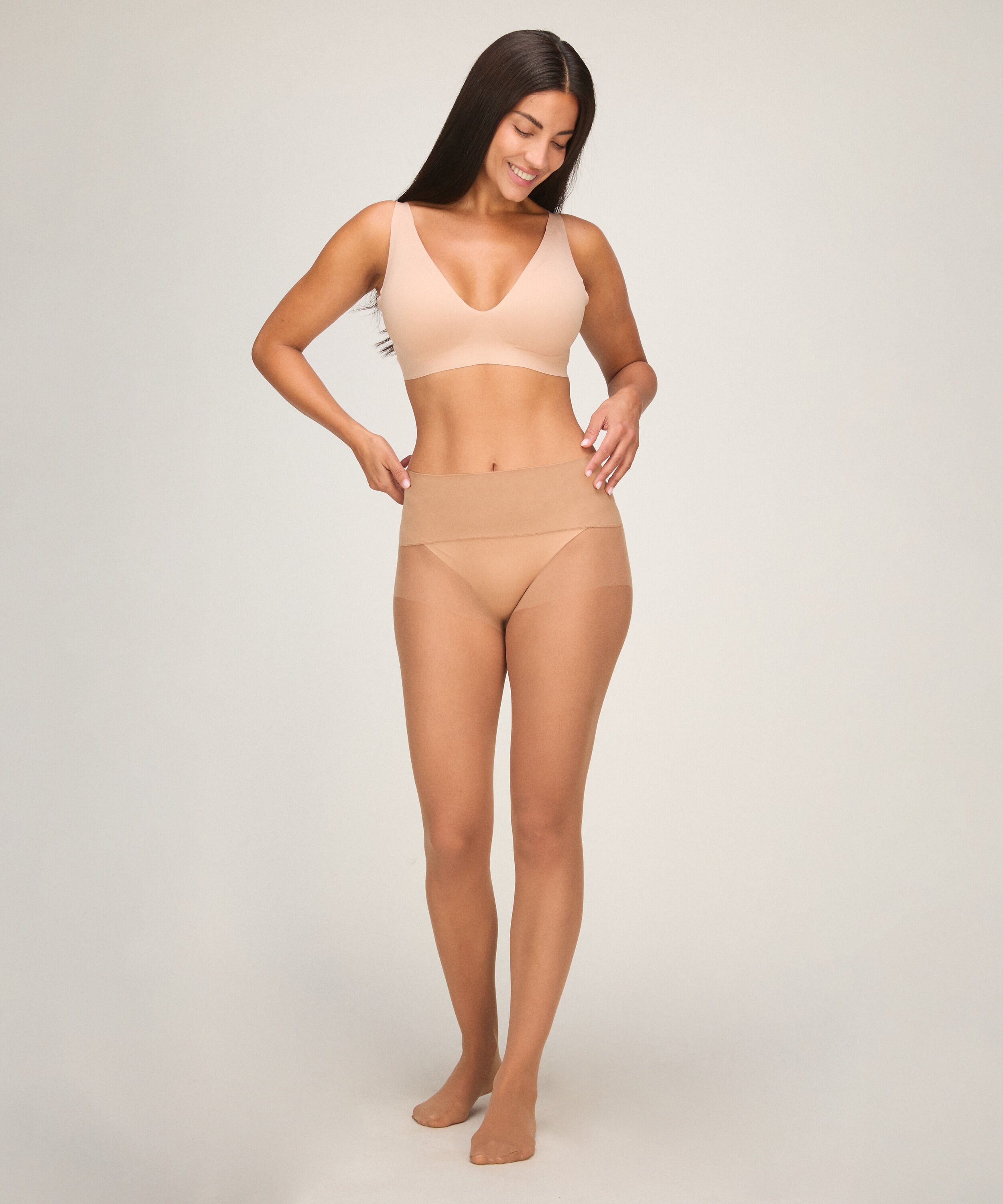 Tight 20 Denier Seamless Velvet Touch, Beige