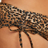 Leopard bikiniunderdel, Brun