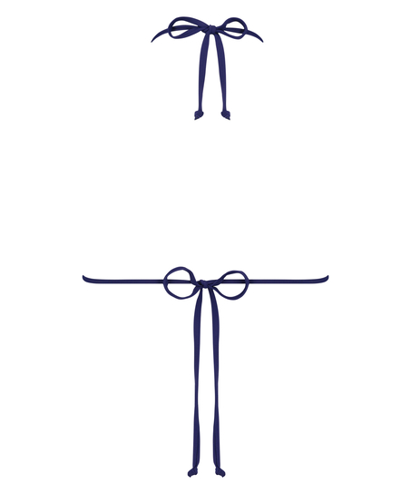 Doha triangelbikiniöverdel, Blå