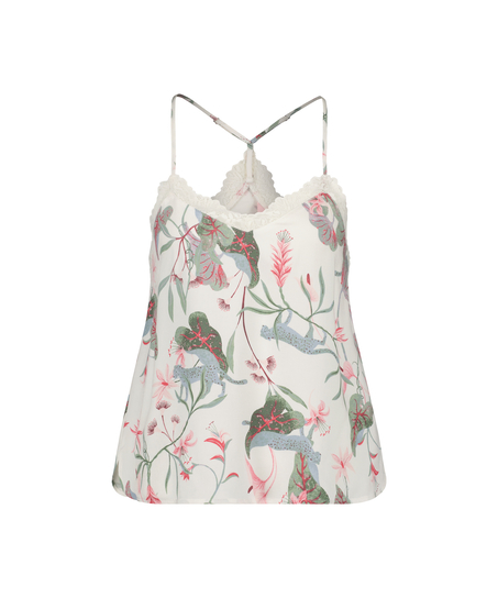 Linne Woven Lace, Vit