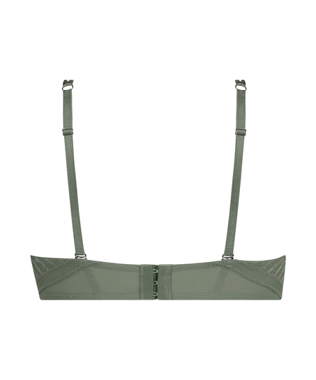 Kriss formpressad axelbandslös bygel-bh I AM Danielle, Grön