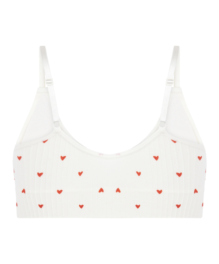 Bralette Dianne, Vit