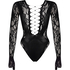 Statement Bodysuit, Svart