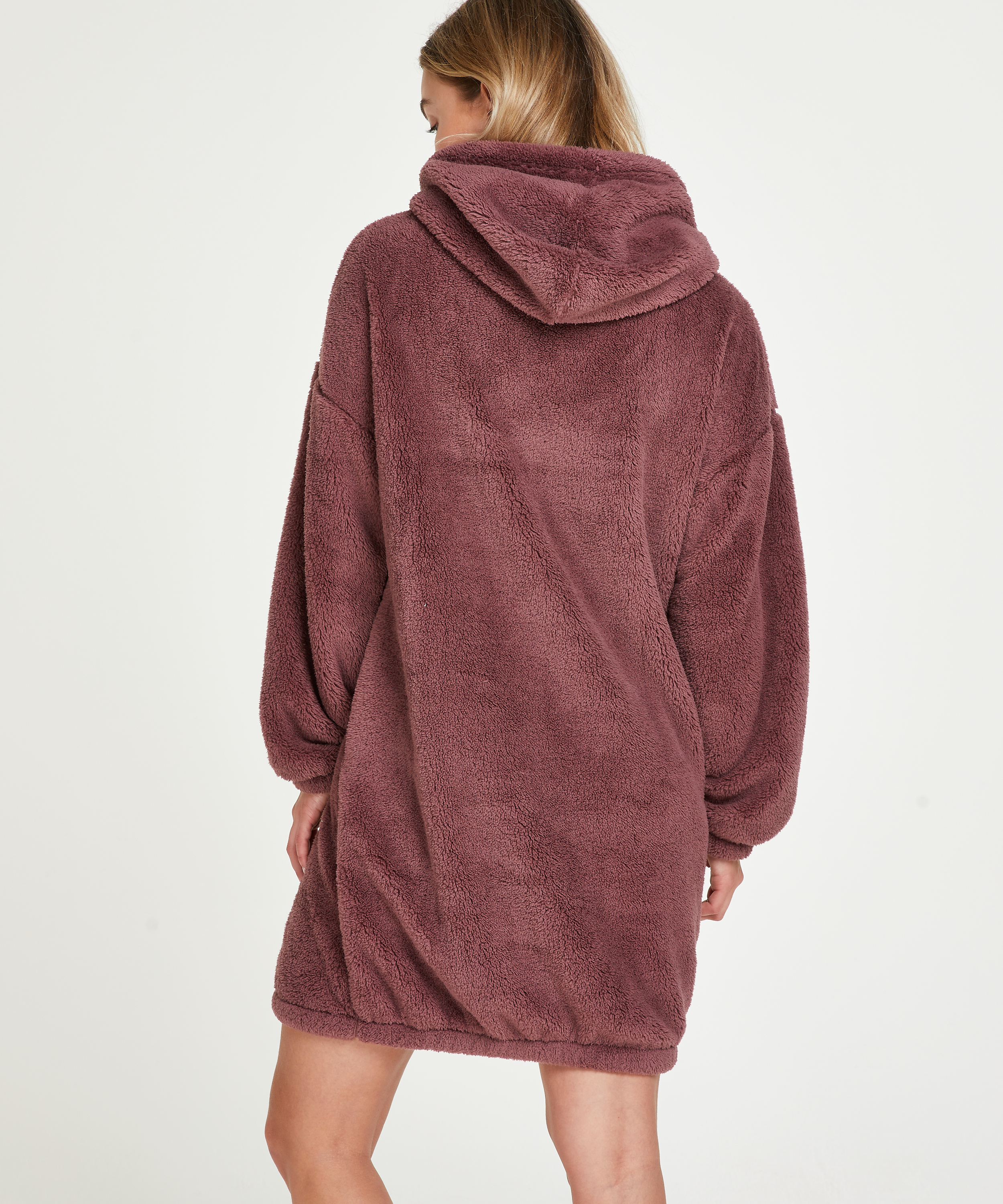 Snuggle fleece kl&auml;nning, Rosa, main