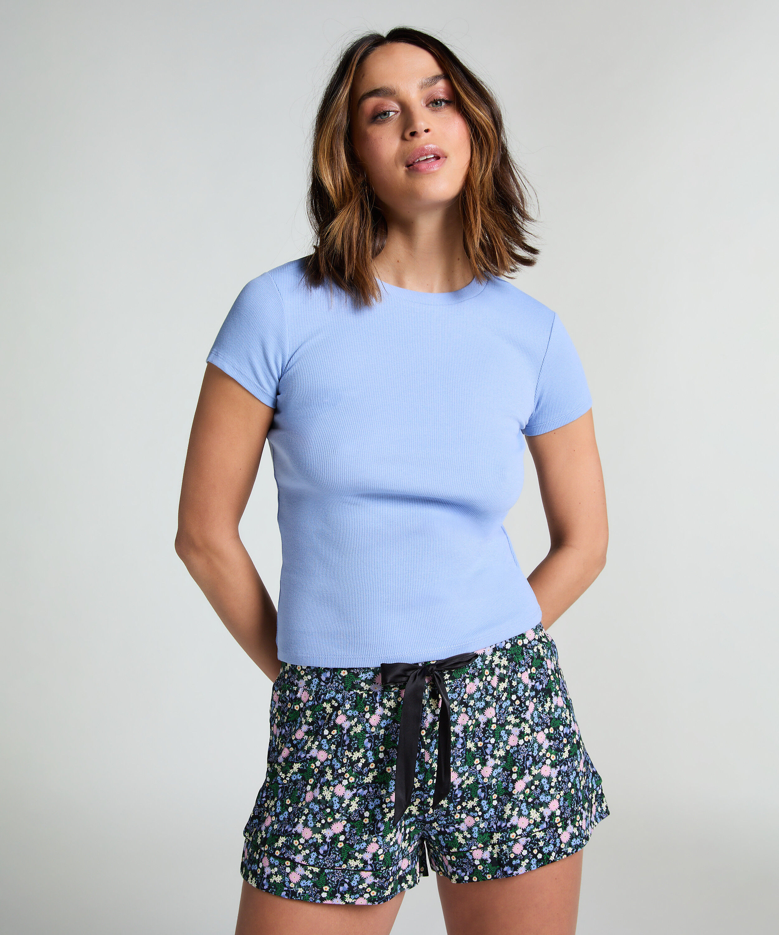 Jersey-shorts, Svart