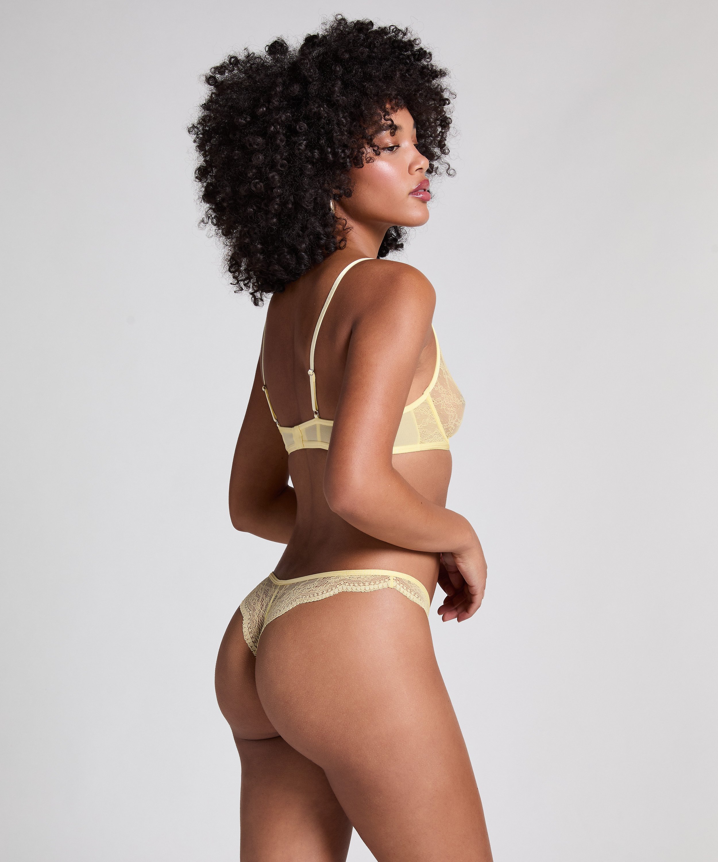 Icke formpressad bygel-bh Isabelle, Gul, main