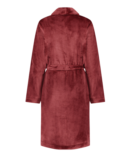 Kort fleecebadrock, Rosa