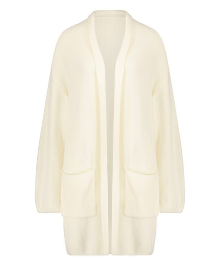 Premium Fluffy l&aring;ng v&auml;st, Vit