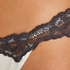 Stringtrosa Secret lace, Vit