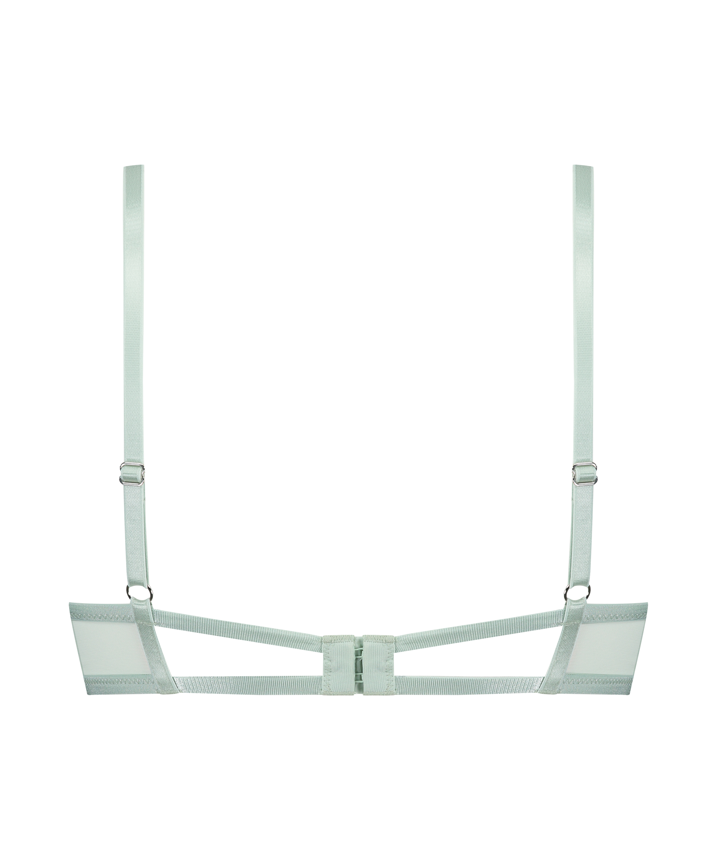 Formpressad push-up-bh med bygel Lillia, Grön, main