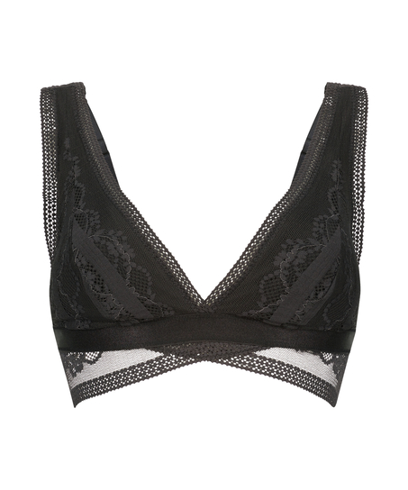 Bralette Cleo, Svart