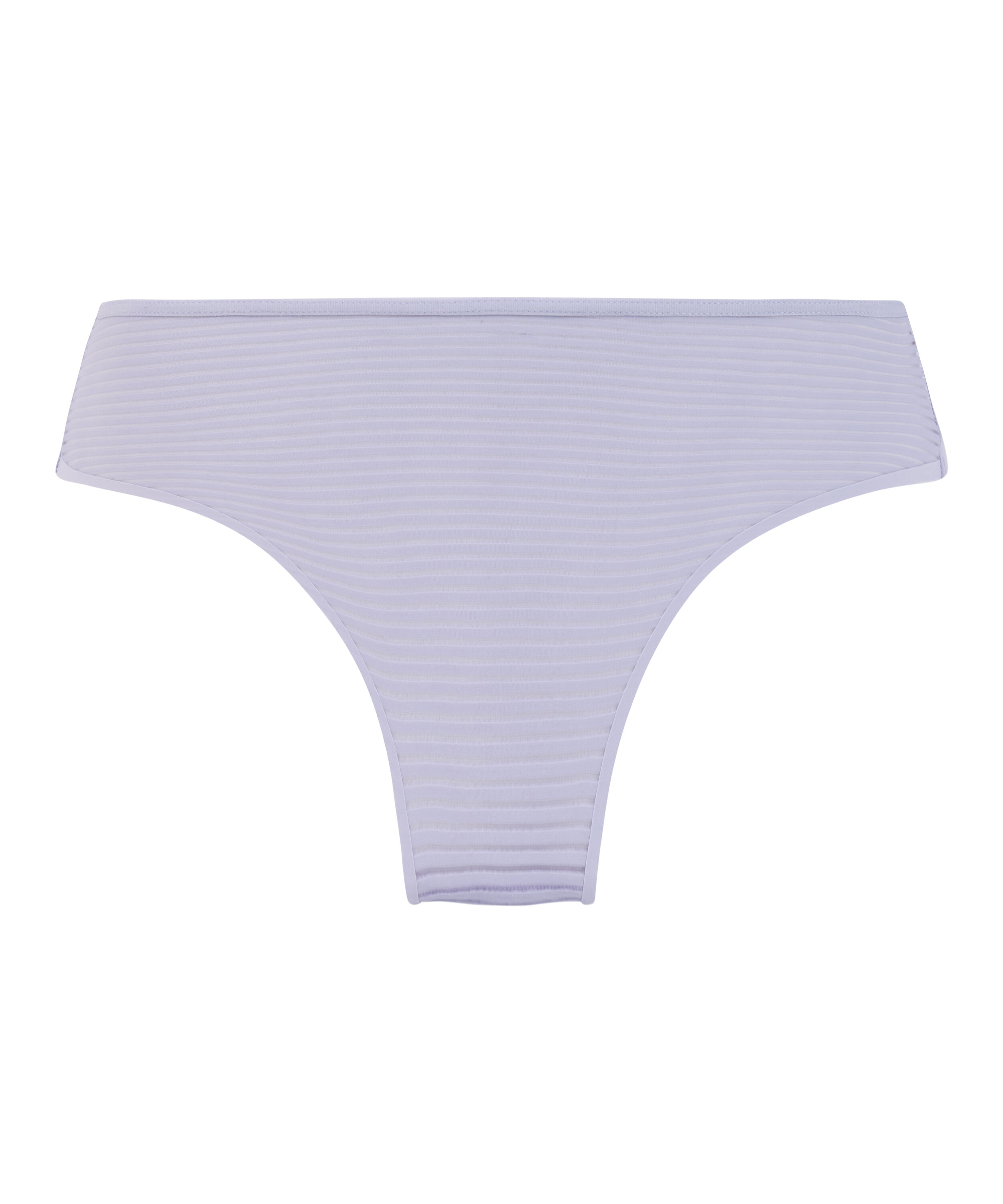 Brazilian-trosa Invisible Stripe Mesh, Lila