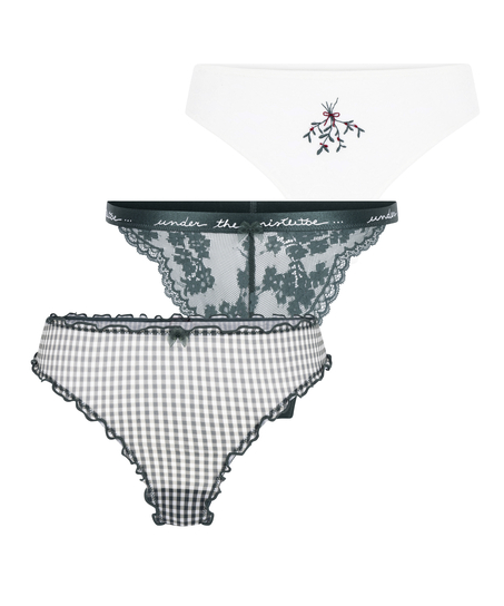 Julstringtrosa presentset, Grön