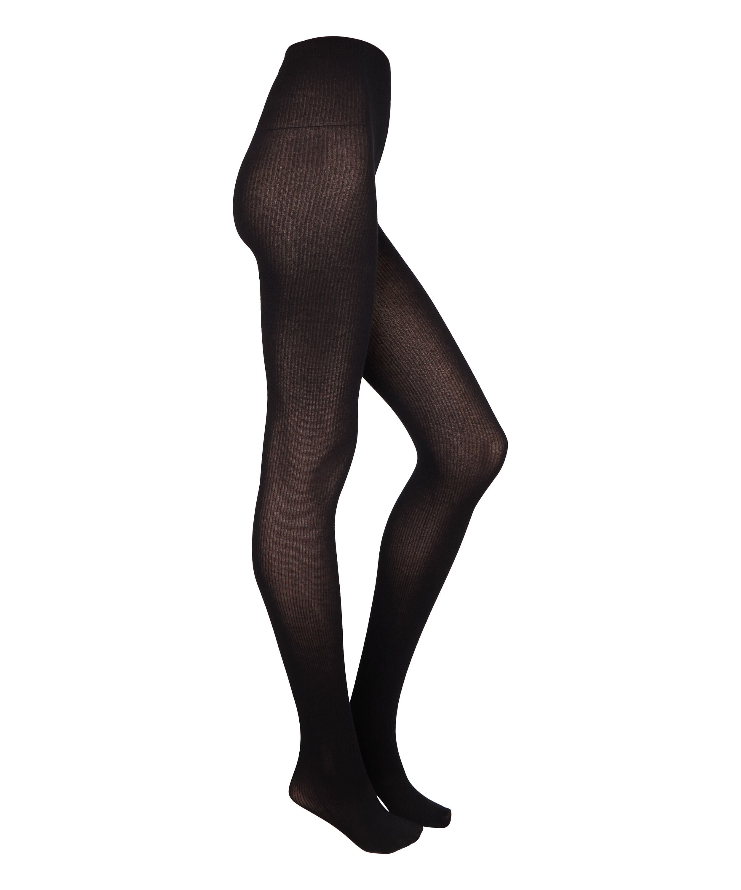 Ribbstickade Strumpbyxor Cashmere Blend