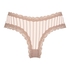 Brazilian-trosa V-shape mesh, Beige