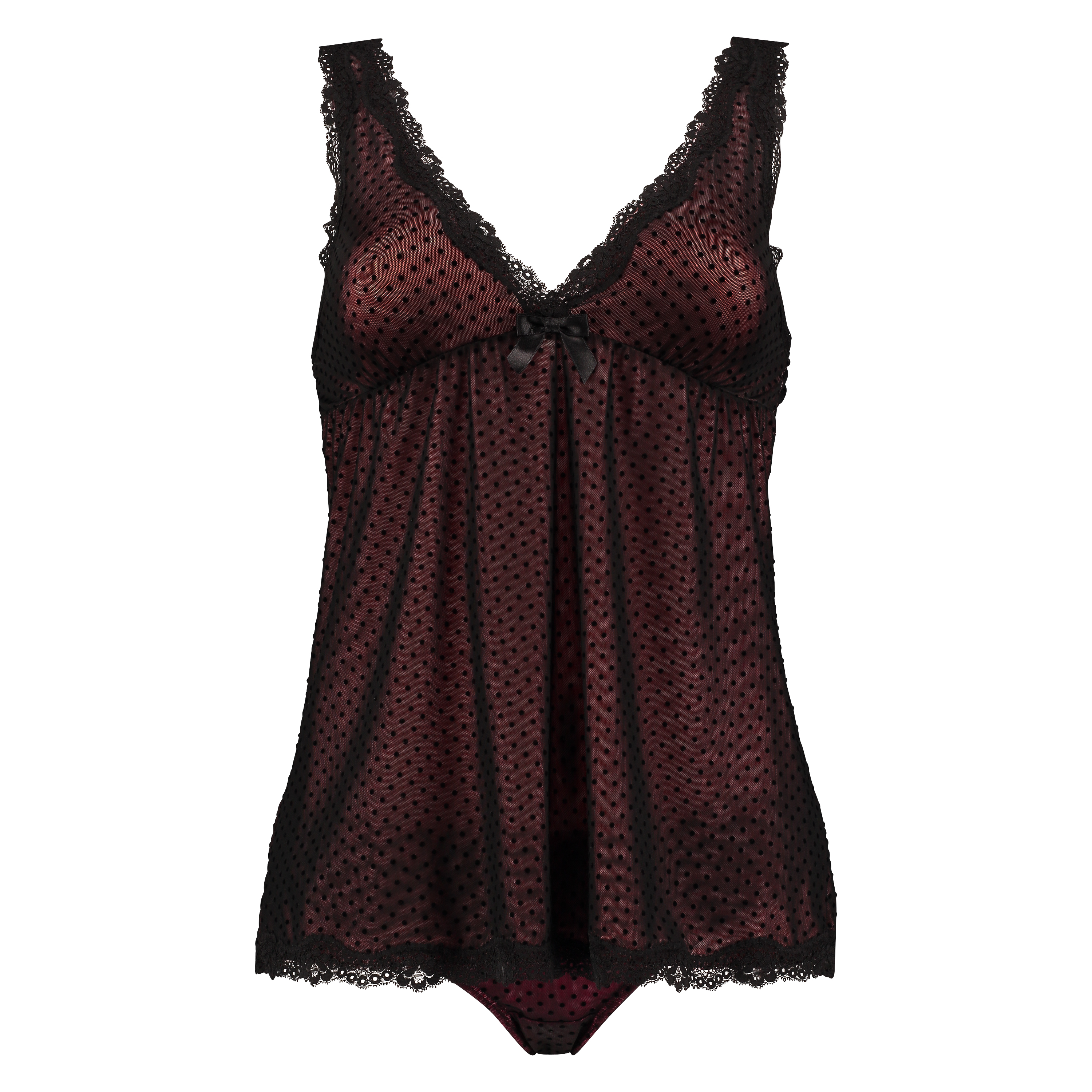 Cami set Josie, Svart, main