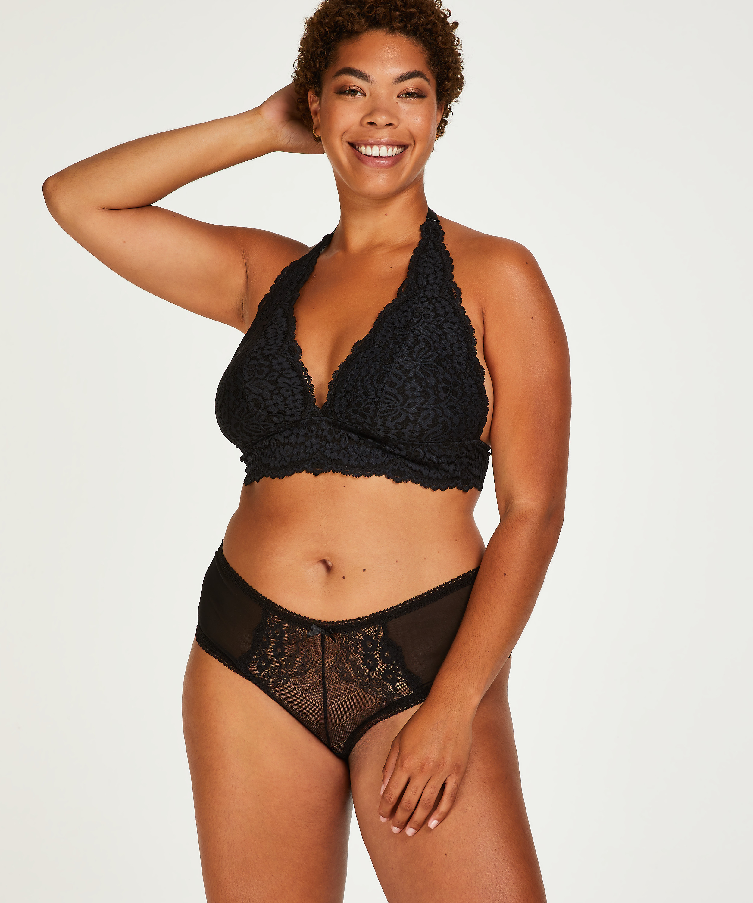 Cali kurvig braziliantrosa, Svart, main