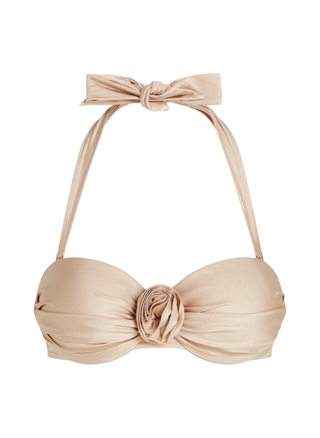 Lima bandeau-bikiniöverdel, Beige
