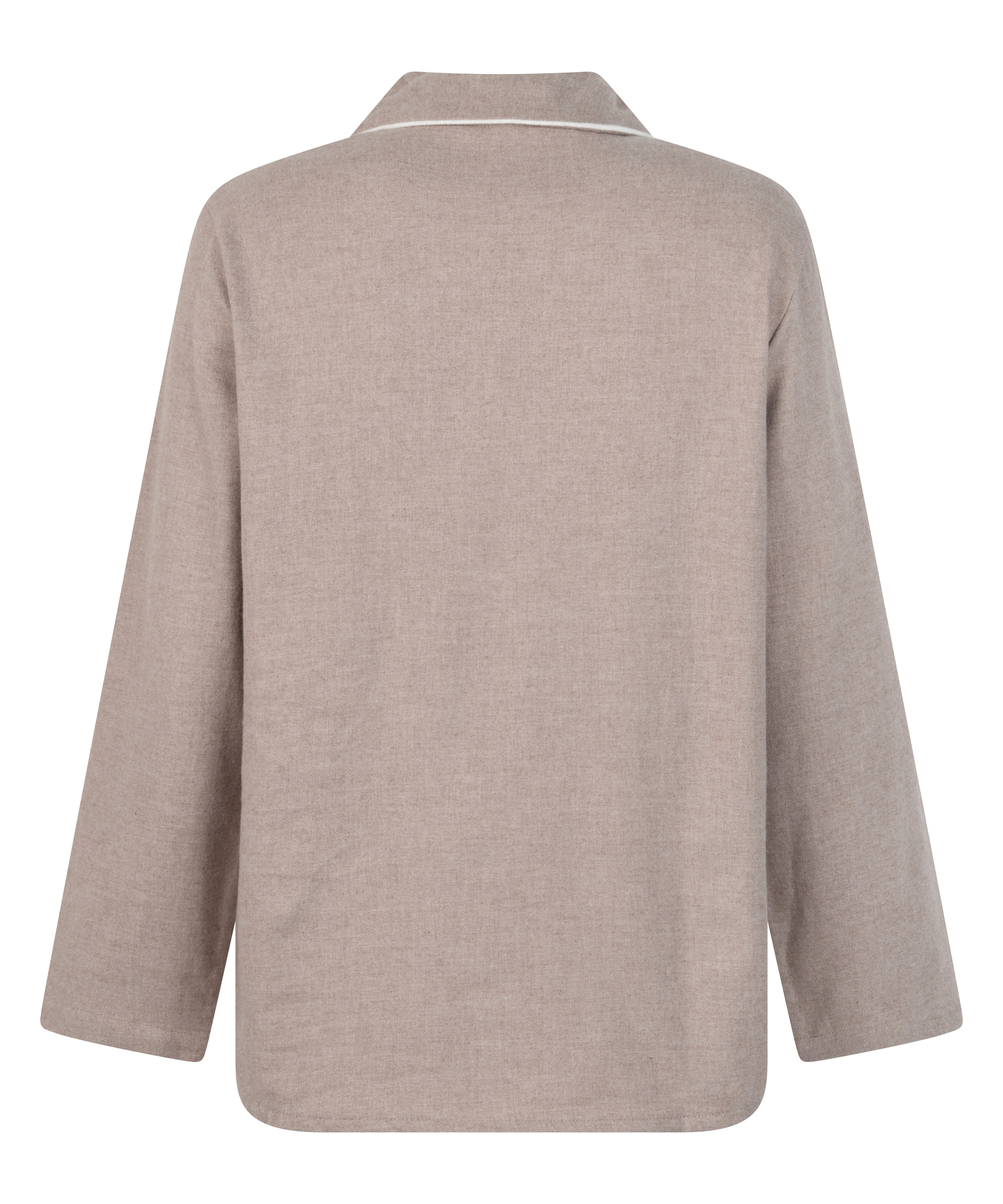 Pyjamastopp Flanel Essentials, Beige, main