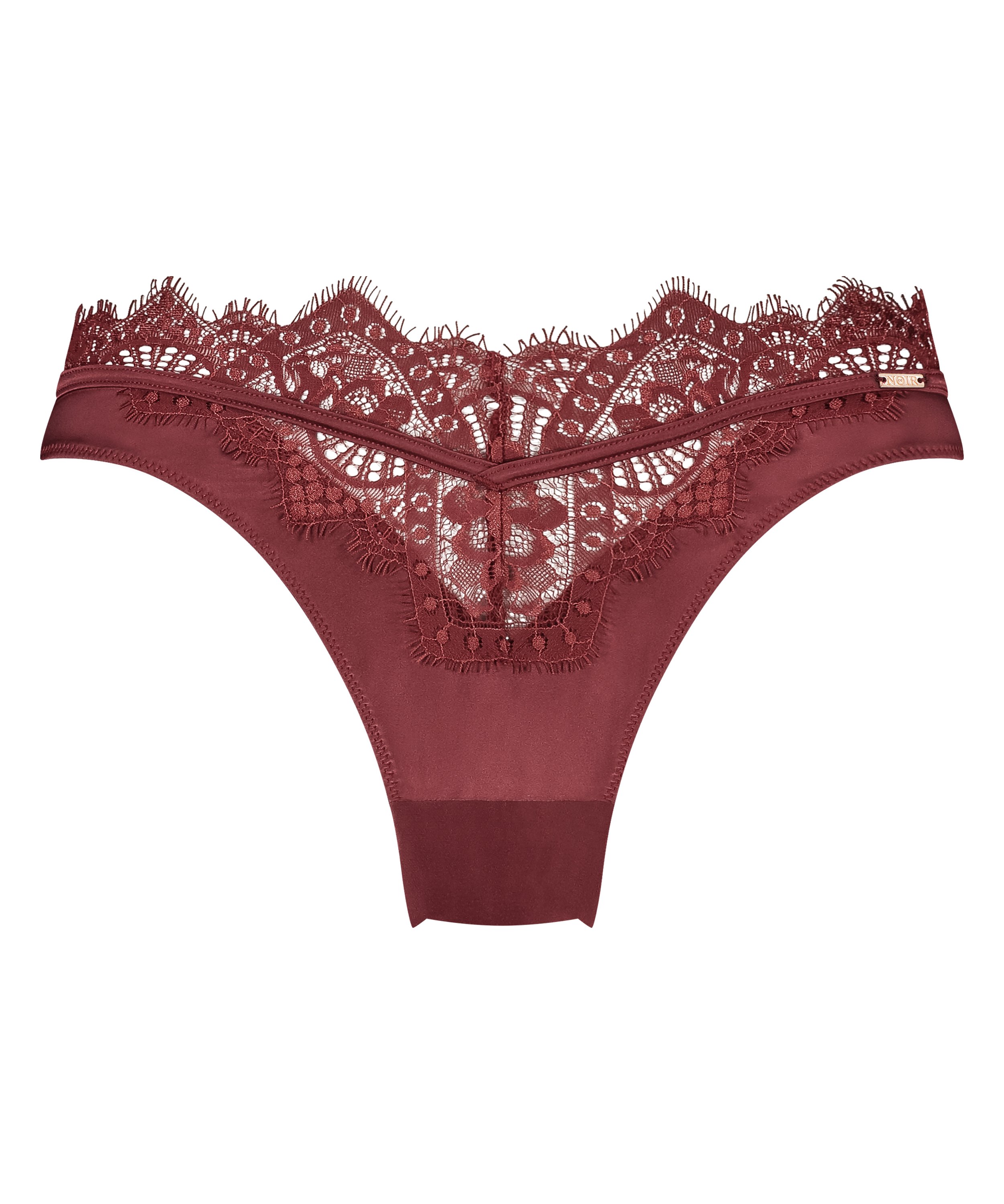 Zoe hög brazilian-trosa, röd, main