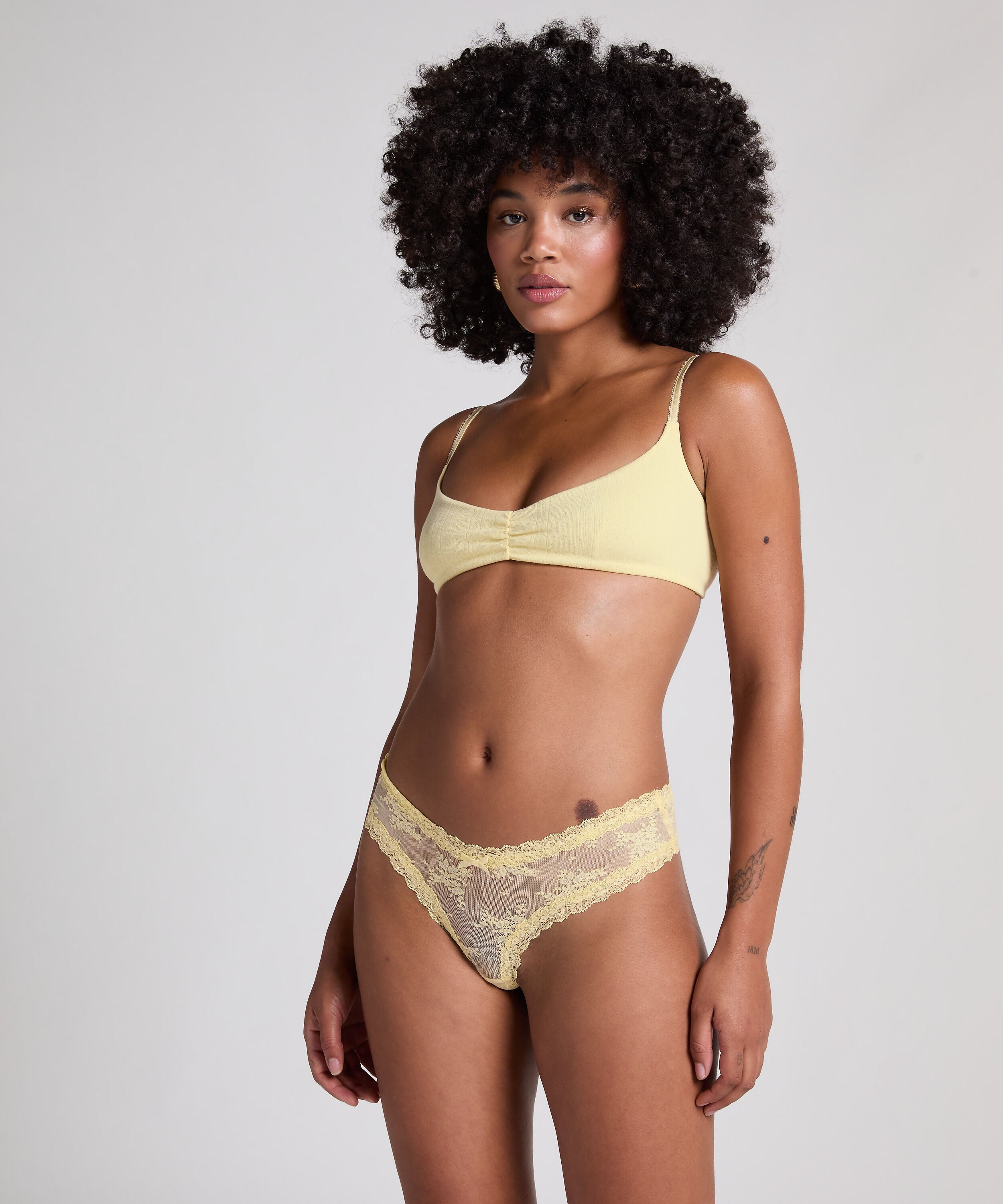 Brazilian-trosa V-shape mesh