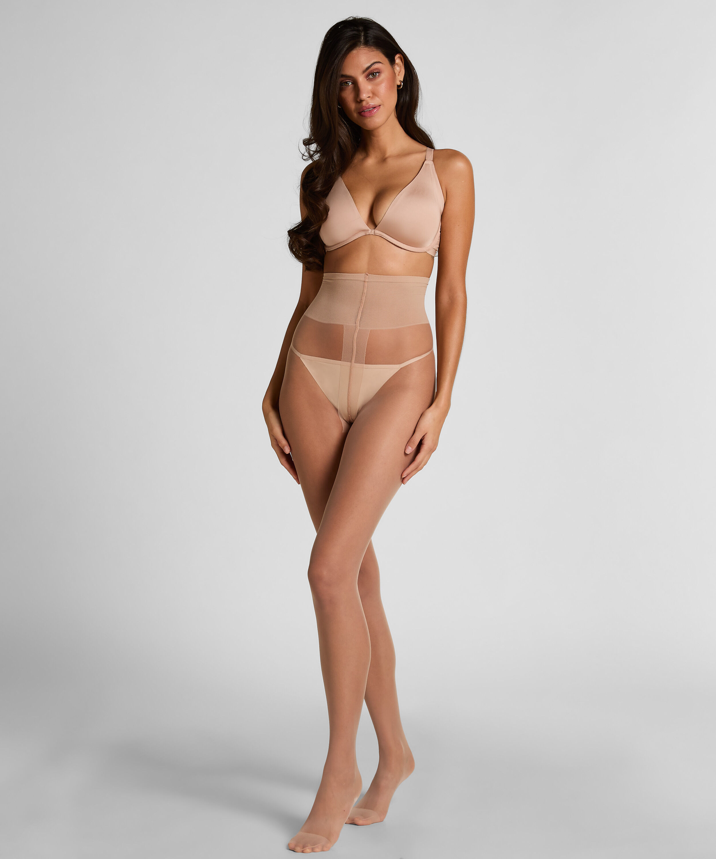 Strumpbyxor 15 Denier Second Skin, Brun