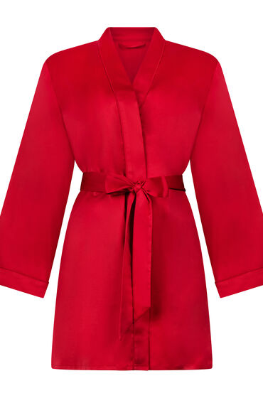 Hunkemöller Kimono Satin morgonrockar dam – bild 3