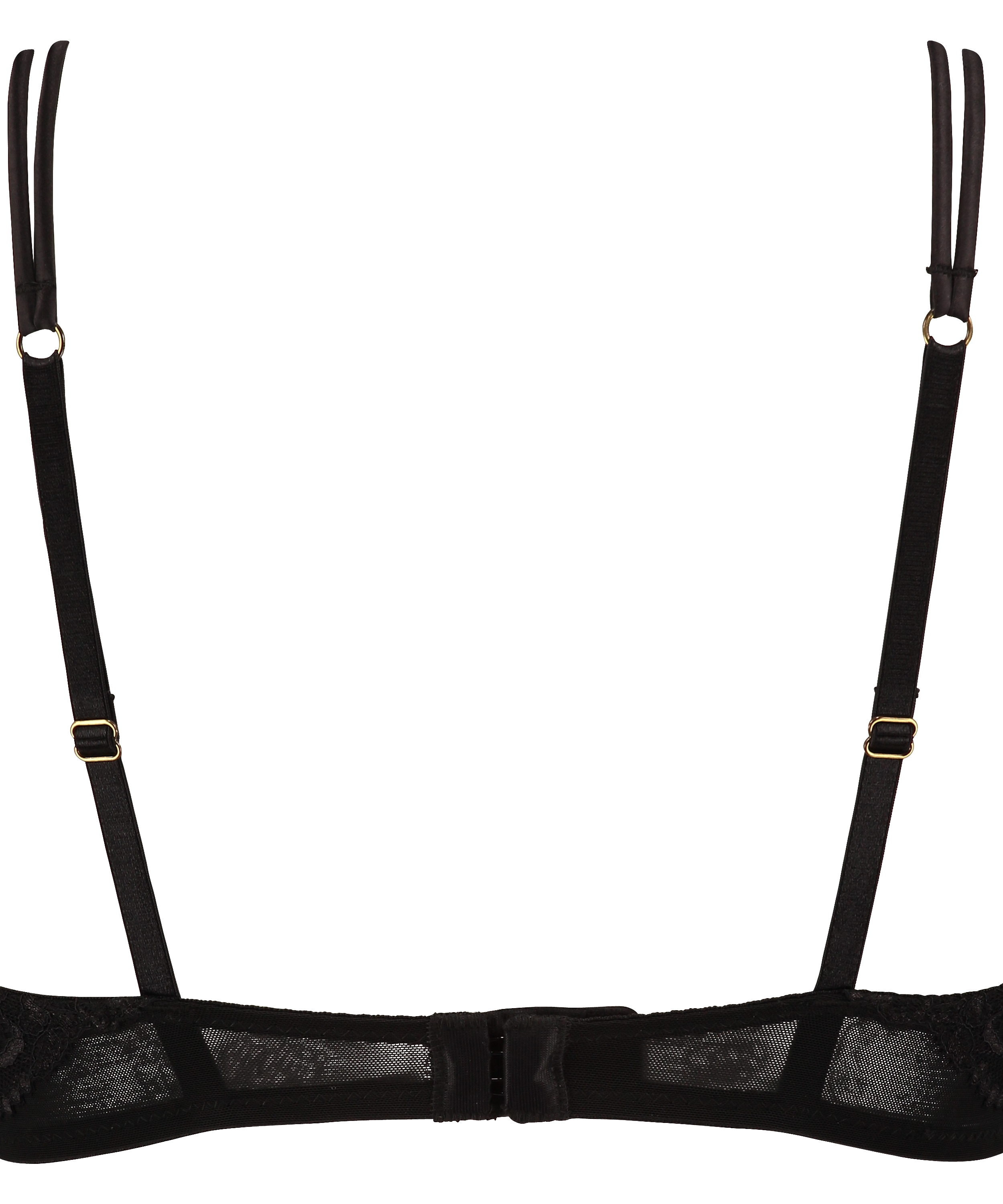 Non-padded underwired bra Jolie, Svart, main