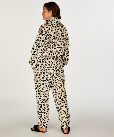 Mysbyxor i fleece, Svart