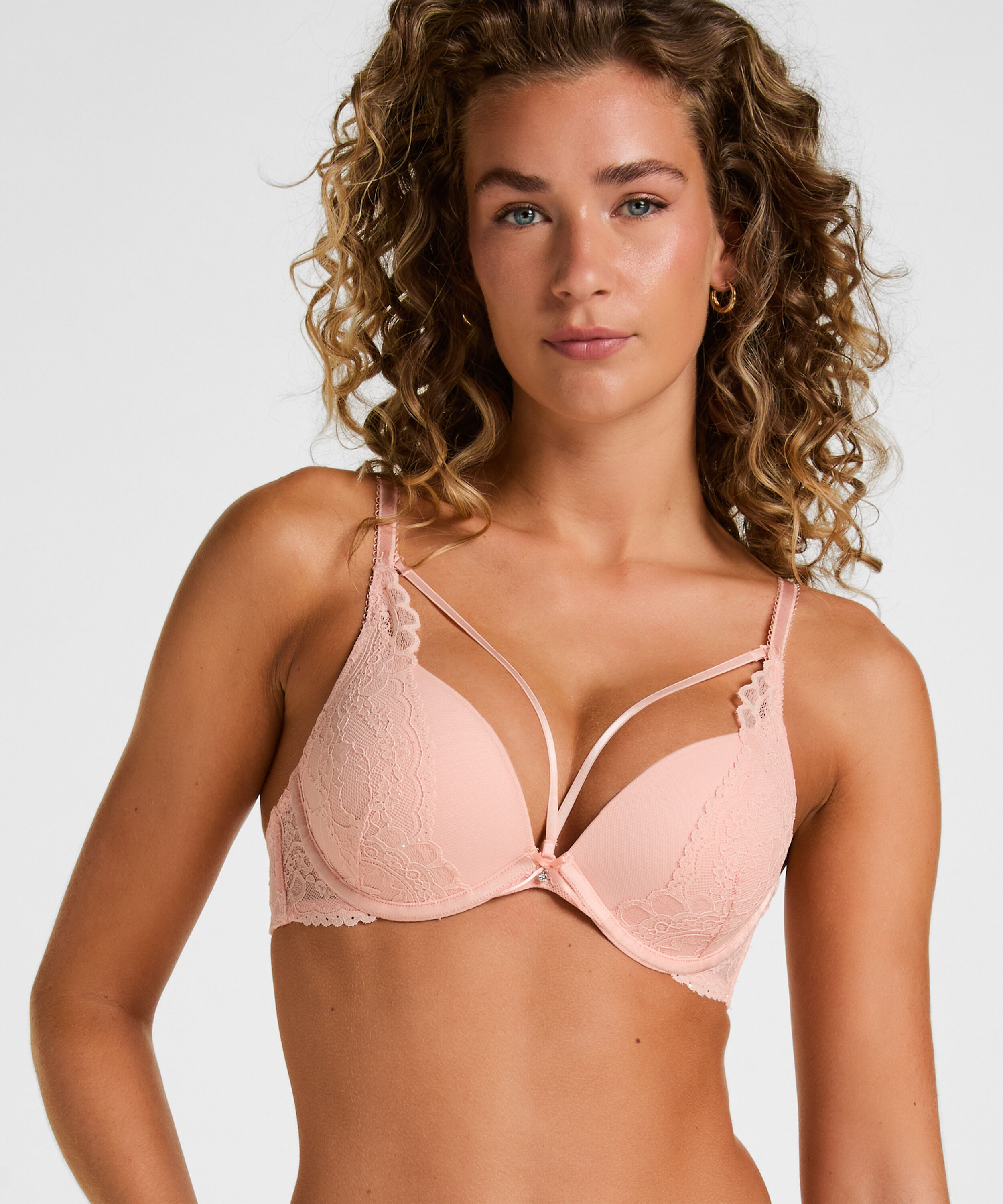 Vadderad push up-bh med bygel Isadora