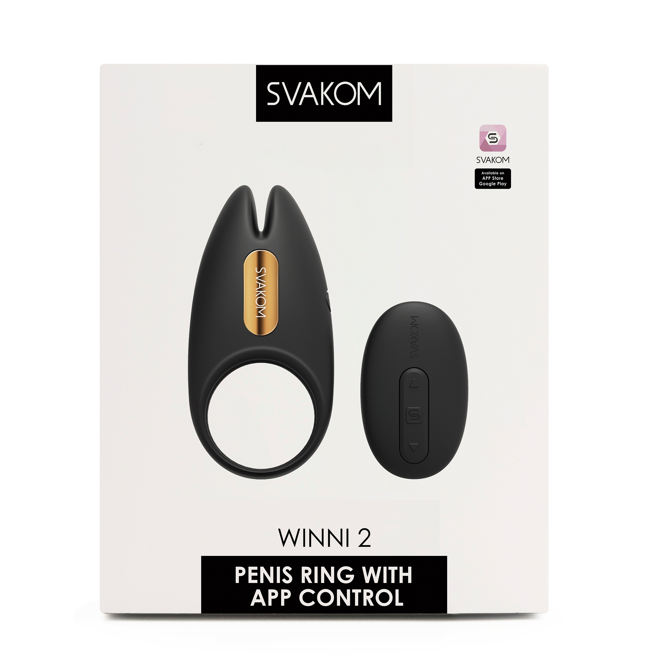 Svakom - Winni 2 App Controlled Penis Ring, Lila, main