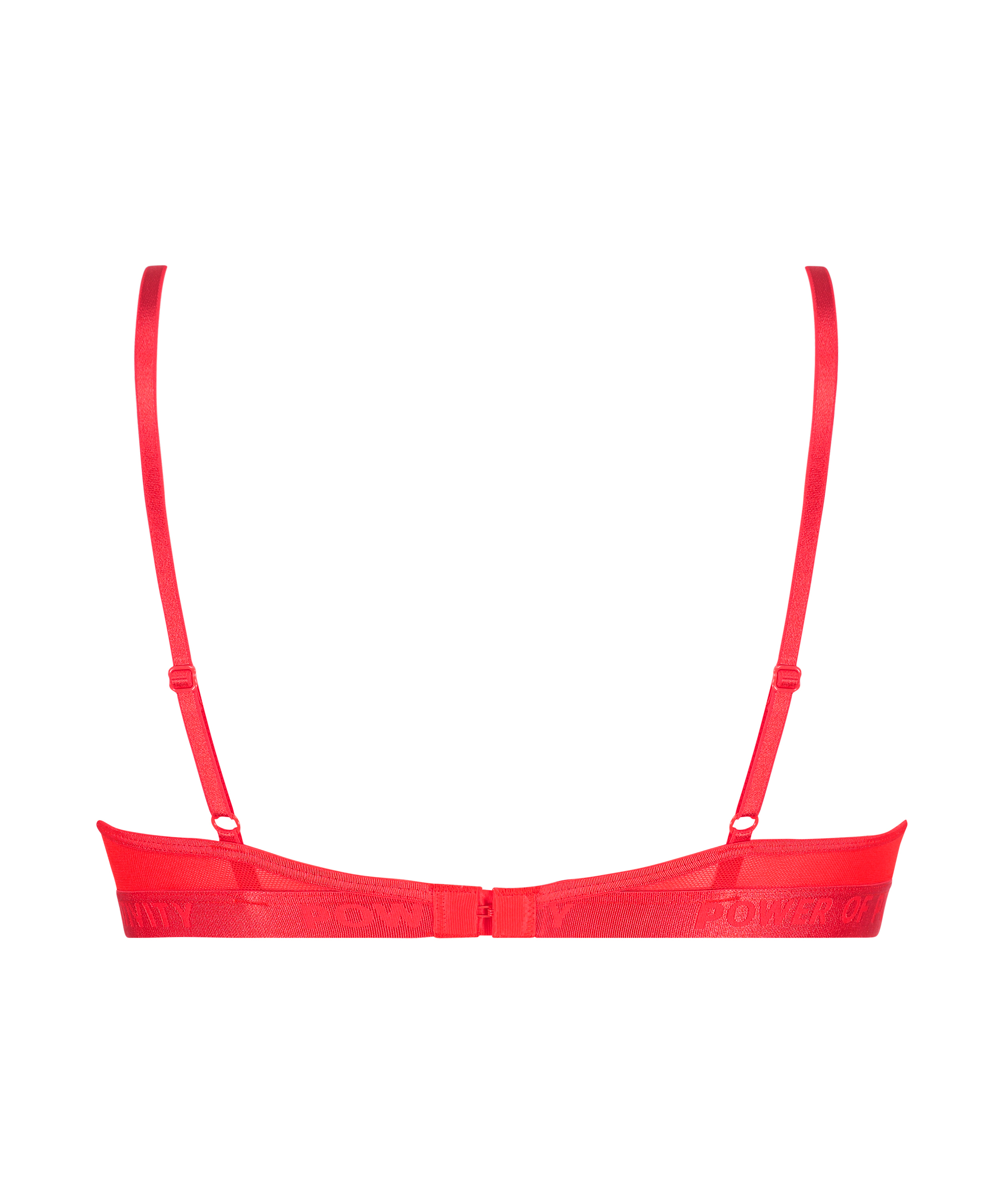 Icke formpressad bygel-bh Honey, Röd, main