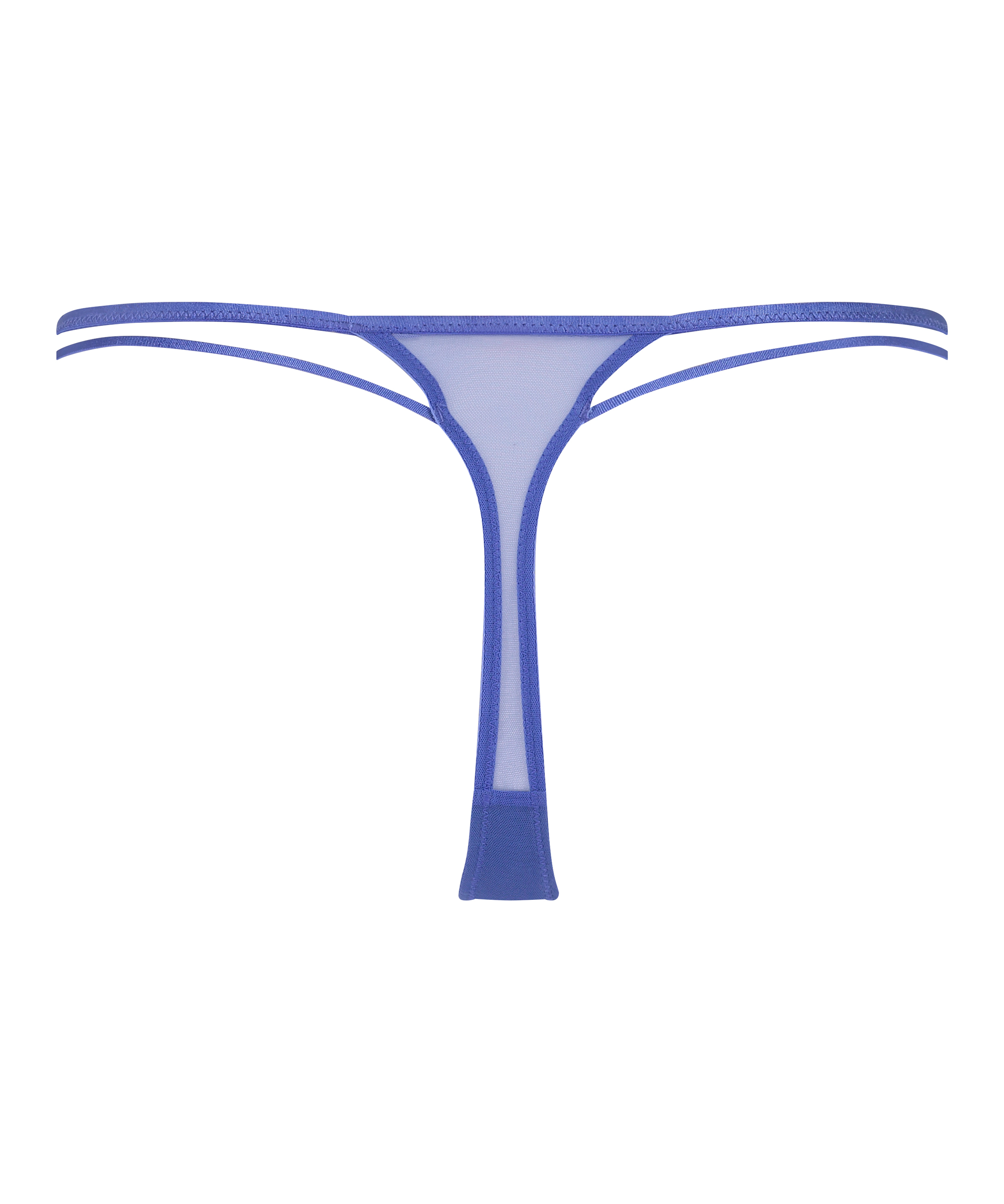 H&ouml;gt skuren stringtrosa Lidia, bl&aring;, main