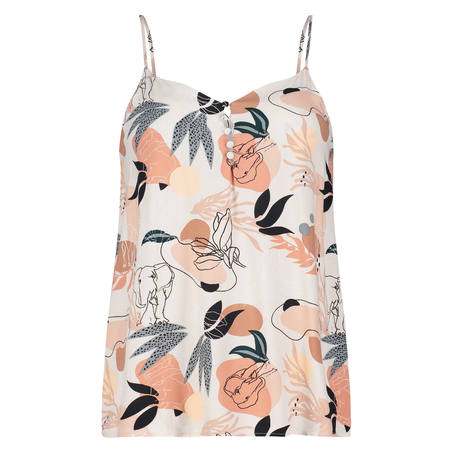 Linne i v&auml;vt tyg, Rosa