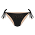 Boho Cheeky bikininederdel, Svart