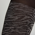 50 Denier tights lurex zebra, Svart
